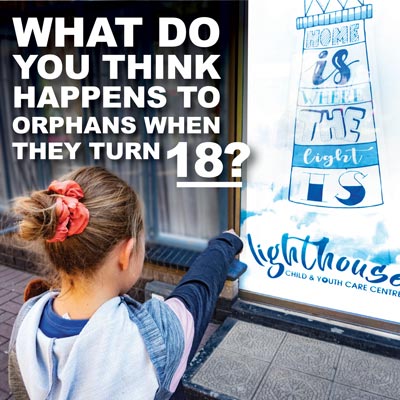 <p>CELEBRATING HEROES AND UNITING HEARTS<br />
WHAT DO YOU THINK HAPPENS TO ORPHANS WHEN THEY TURN 18? </p>

