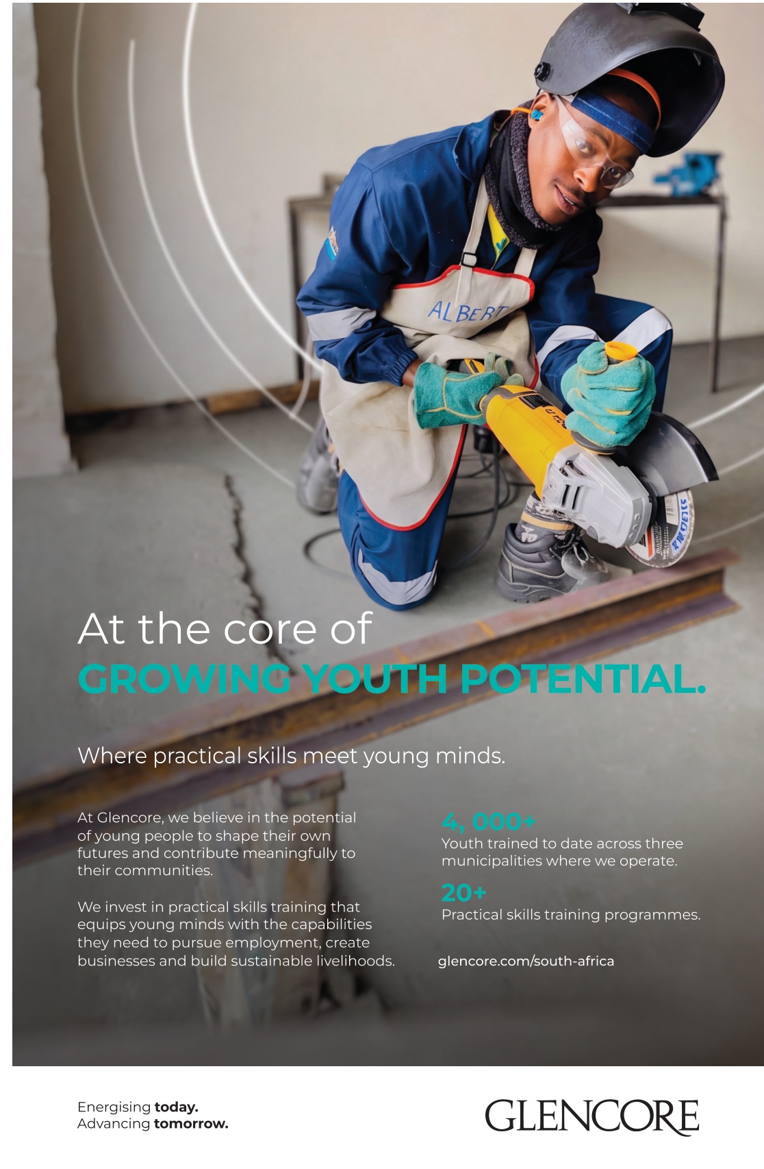 GLENCORE — At the core of GROWING YOUTH POTENTIAL.