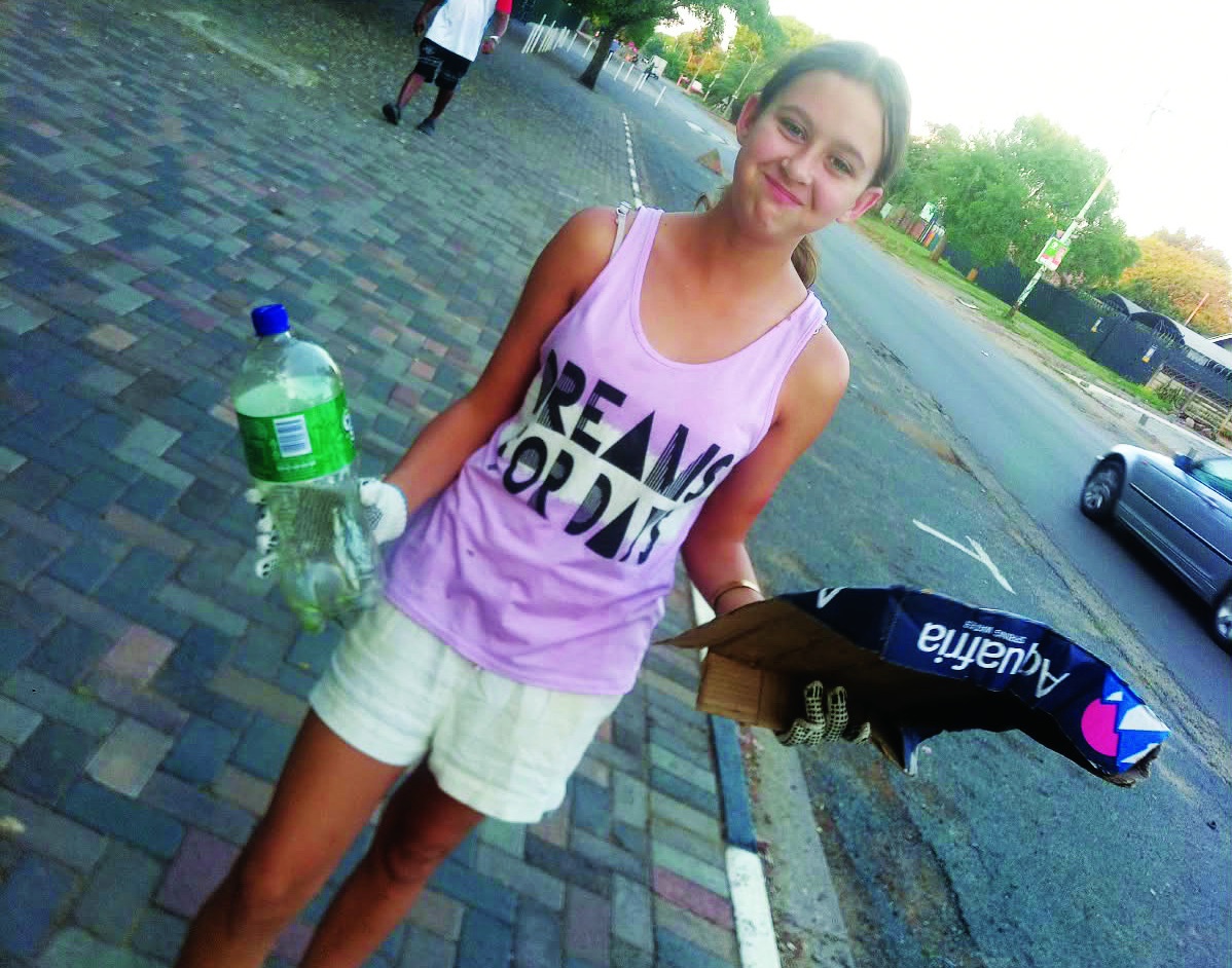At 13, Christené turns concern into action