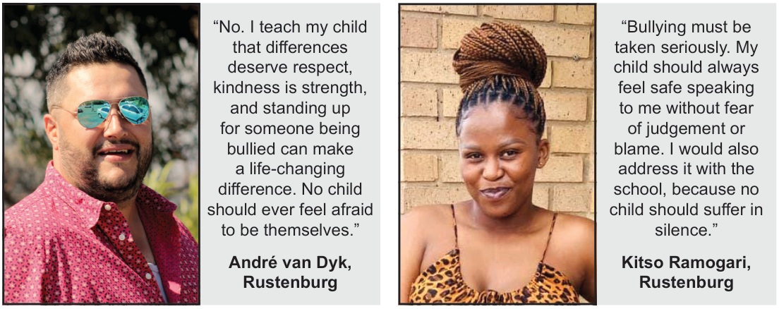 HAVE YOUR SAY — Is your child being bullied at school?