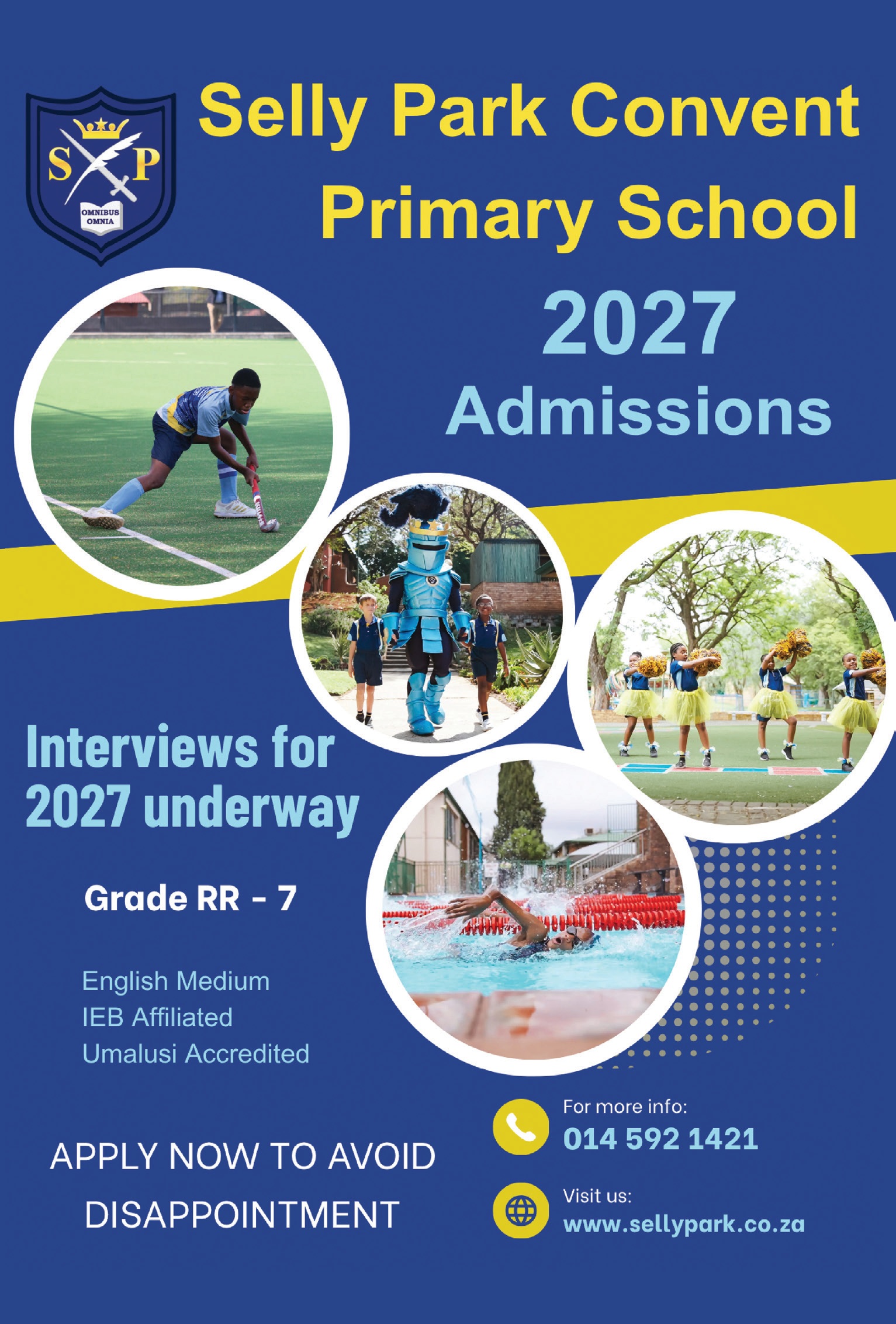 Selly Park Convent Primary School — 2027 Admissions