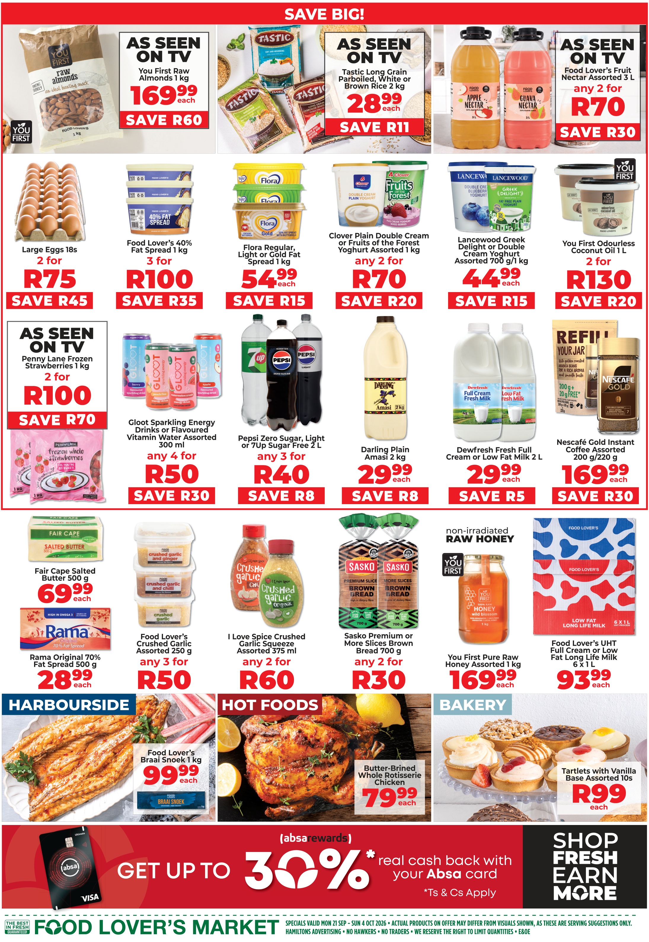 FOOD LOVER’S MARKET — SAVE BIG!