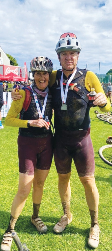 Five stages conquered! Louis Bredell and Conrad Schoeman at the Cape Pioneer.