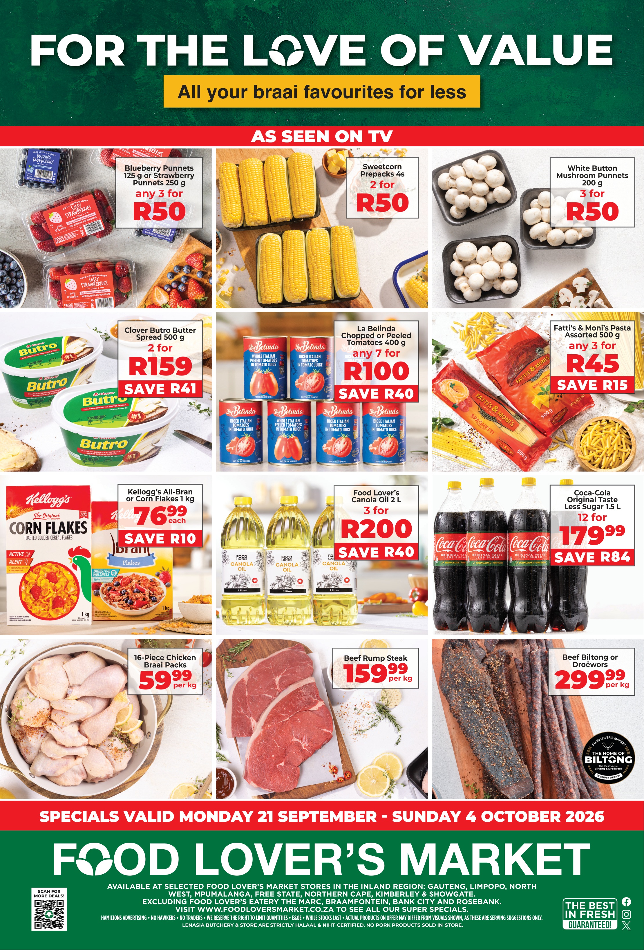 FOOD LOVER’S MARKET — FOR THE LOVE OF VALUE